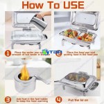 Nồi hâm Buffet chữ nhật nắp kính cao cấp ASIA102PC-1N
