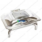 Nồi hâm Buffet chữ nhật nắp kính cao cấp ASIA102PC-1N