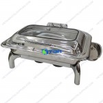 Nồi hâm Buffet chữ nhật nắp kính cao cấp ASIA102PC-1N
