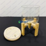 Bình thủy tinh 5L chân gỗ đựng nước trái cây ASIA031-5L