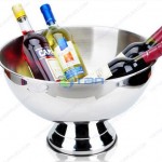 Thố inox ướp rượu champagne A304B