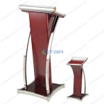 Bục lễ tân đón khách khung inox cao cấp