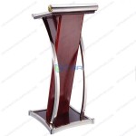 Bục lễ tân đón khách khung inox cao cấp