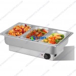 Nồi hâm buffet dùng điện 3 ngăn ASIA7055-3GN