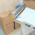 Bục phát biểu gỗ khung inox cao cấp màu trắng
