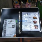 Bảng  menu thông tin chân đá hoa cương