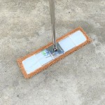 Cây lau sàn nhà sợi san hô nâu bản 60cm