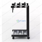 Kệ để ô dù đặt tiền sảnh 18 ô có khóa & bánh xe