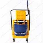Xe lau sàn bệnh viện 02 xô 34 lít