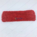 Tấm lau sợi microfiber siêu sạch màu đỏ 45cm