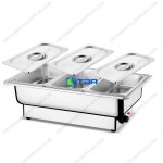 Nồi hâm buffet dùng điện 3 ngăn ASIA7055-3GN