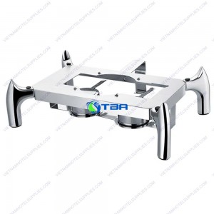Chân đế nồi hâm buffet chữ nhật ASIA102L