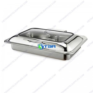 Nồi hâm buffet nắp kính thủy lục cao cấp Asia102PC