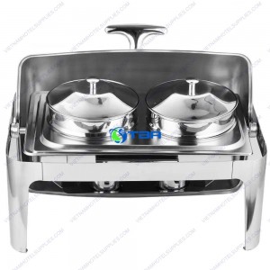 Nồi hâm soup chữ nhật 2 ngăn ASIA6054-2N