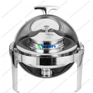 Nồi hâm soup tròn nắp kính ASIA6052PC