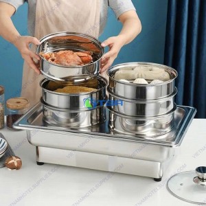 Nồi hấp inox đa năng chữ nhật ASIA7055DC