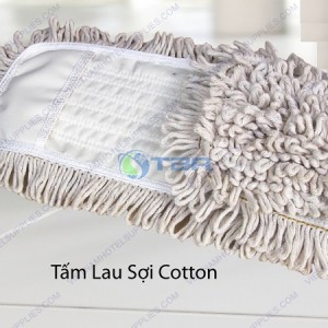 Tấm lau sàn sợi cotton thay thế bổ sung 45cm