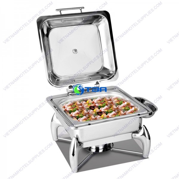 Nồi hâm buffet nắp kính thủy lực ASIA103PC-1N 
