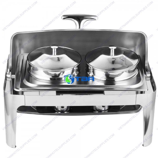 Nồi hâm soup chữ nhật 2 ngăn ASIA6054-2N 