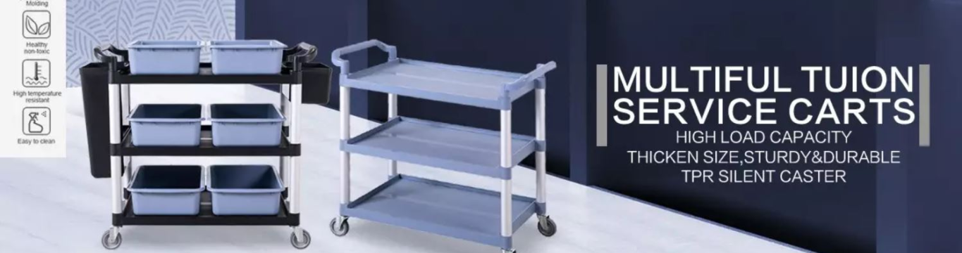 Xe đầy phục vụ thức ăn đồ uống