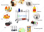 Xe đẩy thức ăn, mua xe đẩy thức ăn ở đâu uy tín ?