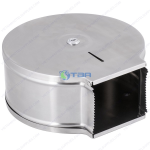 Hộp đựng giấy vệ sinh lau tay inox cuộn tròn