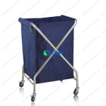 Xe thu gom đồ vải trong bệnh viện khách sạn chữ X
