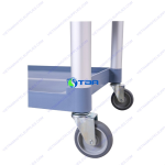 Xe đẩy thức ăn 3 tầng khung nhôm ASIA-A400G