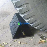 Cục chặn lùi bánh xe di động cao su ASIA-CBX15T