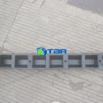 Thanh chắn bánh xe cao su dài ASIA-CBX1650