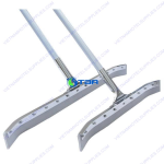 Cây gạt sàn nhà đầu inox cong 55cm ASIA-GIC55
