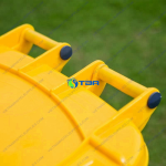 Thùng rác y tế nguy hại 120L vàng ASIA-RYT120V