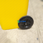Thùng rác y tế nguy hại 120L vàng ASIA-RYT120V