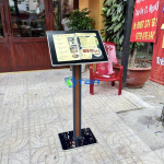 Bảng menu nhà hàng khách sạn chân đá hoa cương