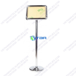 Bảng menu thông tin đặt tiền sảnh inox khổ A4