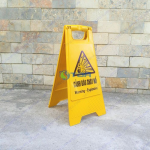 Biển CẢNH BÁO CHÁY NỔ đặt sàn chữ A