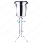Bộ chân và xô đá inox A102F