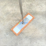 Cây lau sàn khô và ướt tấm san hô nâu bản inox 45cm