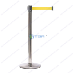 Cột chắn inox chất lượng cao dây màu vàng 2 mét