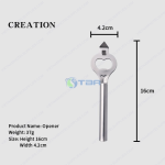 Dụng cụ khui bia inox cán dài