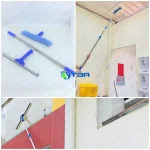 Bộ cây lau kính inox cán dài 5 mét ASIA-LI5M