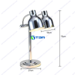 Đèn hâm thức ăn 2 bóng chân đế tròn HL02-001