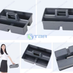 Khay đựng dụng cụ lau kính đa năng nhiều ngăn