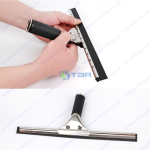 Tay gạt nước trên kính inox lưỡi cao su 40cm