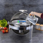 Nồi hâm thức ăn tiệc buffet tròn cao cấp ASIA6051PC