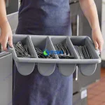 Rack đựng dao muỗng nĩa 4 ngăn ASIA-RD04