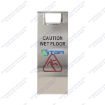 Biển báo INOX CAO CẤP đặt sàn CHỮ A