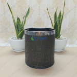 Thùng rác bọc da 2 lớp kiểu Ai Cập R006