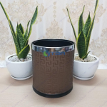 Thùng rác đặt phòng bọc da 2 lớp R001