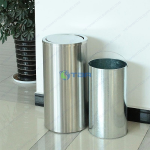 Thùng rác inox nắp lật A300-610